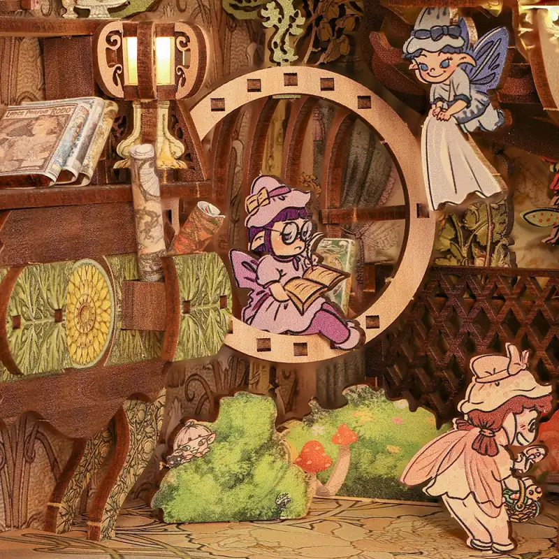 Book Nook Elven Paradise - Image 7