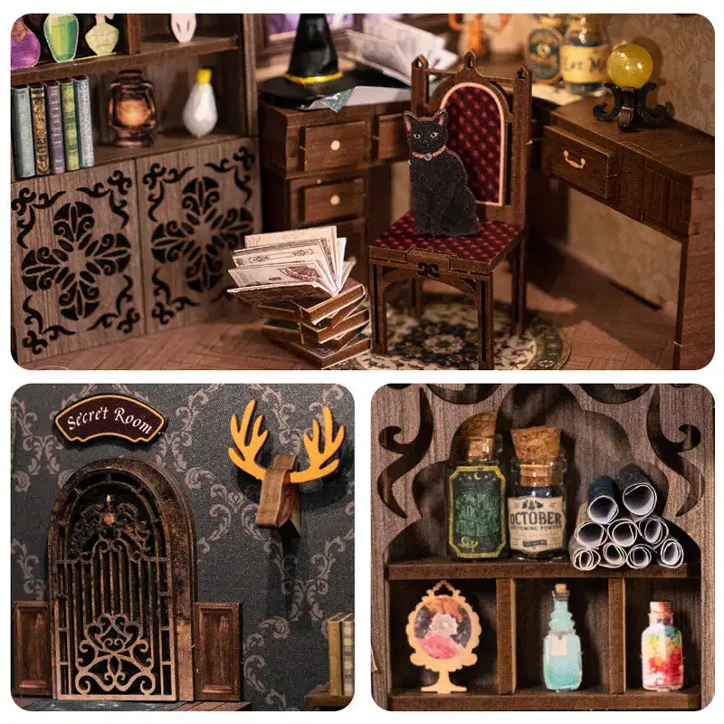 Book Nook Le Pharmacien Magique - Image 13