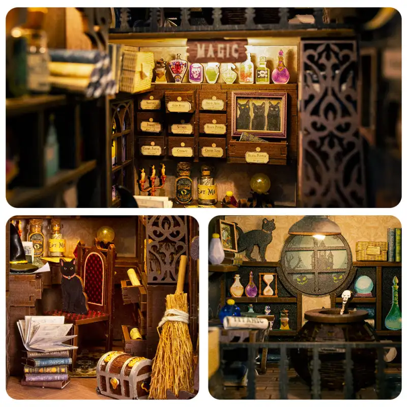 Book Nook Le Pharmacien Magique - Image 14