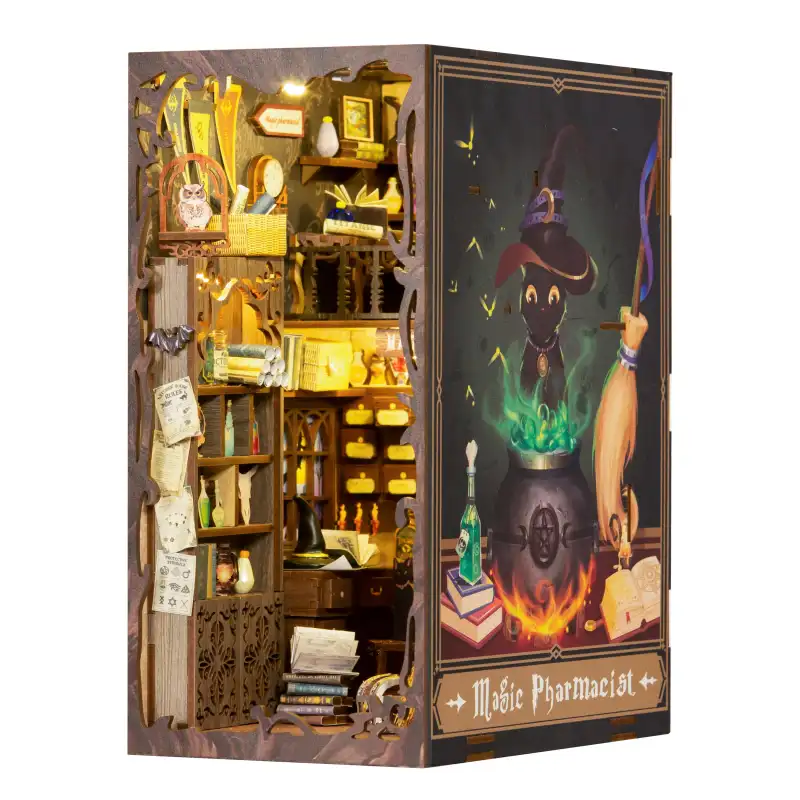 Book Nook Le Pharmacien Magique - Image 3