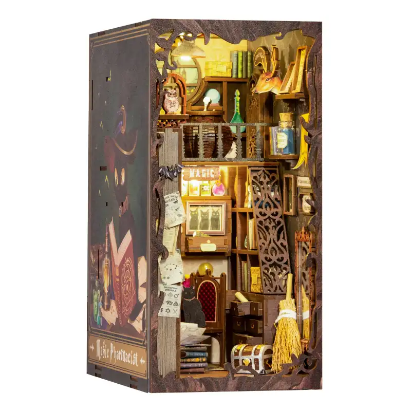 Book Nook Le Pharmacien Magique - Image 4