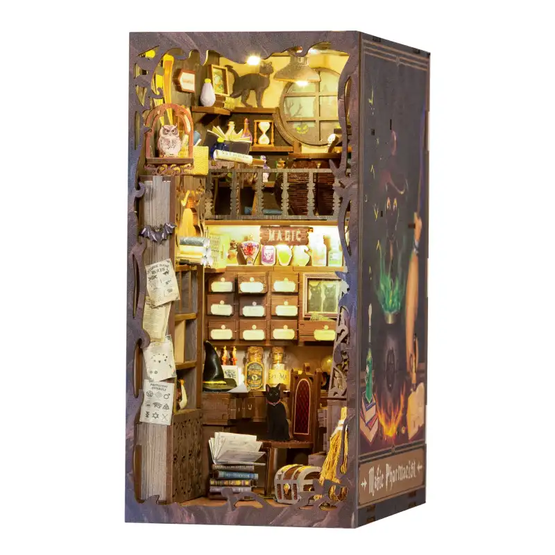 Book Nook Le Pharmacien Magique - Image 6