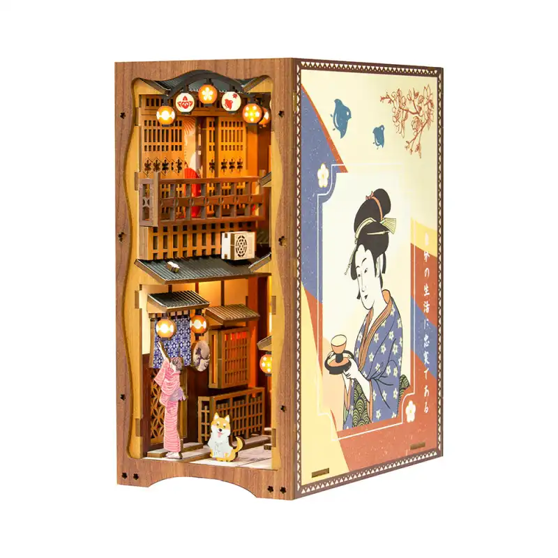 Book Nook Sous l'Arbre de Sakura - Image 4