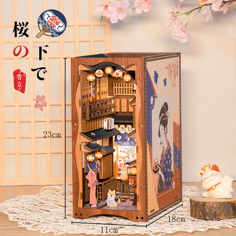Book Nook Sous l'Arbre de Sakura - Image 6