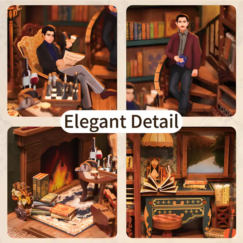 Book Nook Violin Detective Agency - Image 4
