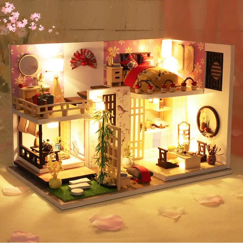 Maison Miniature Bamboo Caottage - Image 2