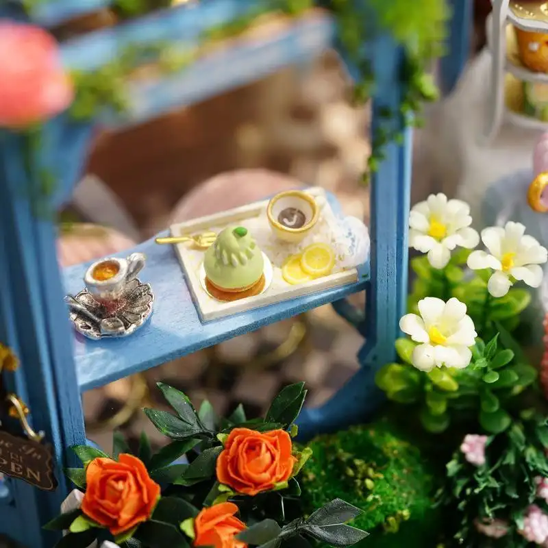 Maison Miniature le salon de thé de Rose - Image 5