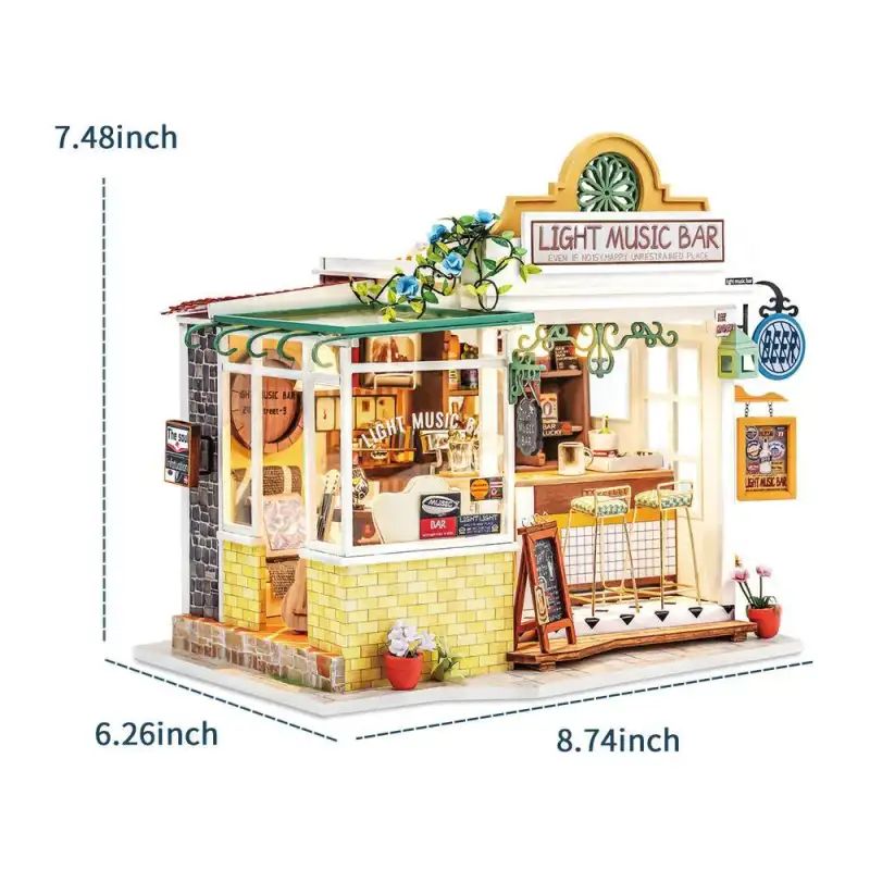Maison Miniature Light Music Bar - Image 5