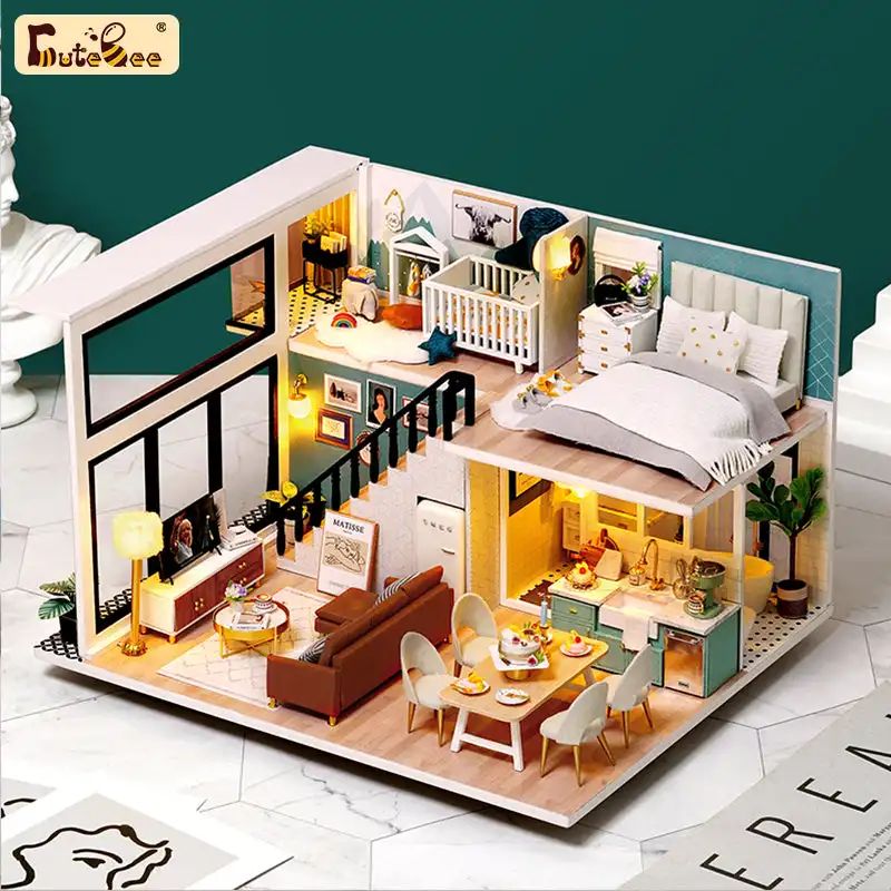 Maison Miniature Vie Confortable